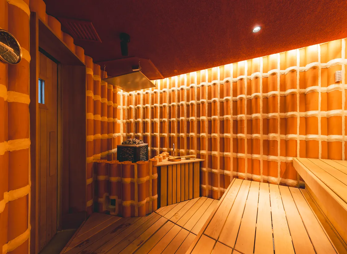 インドアサウナの特徴1