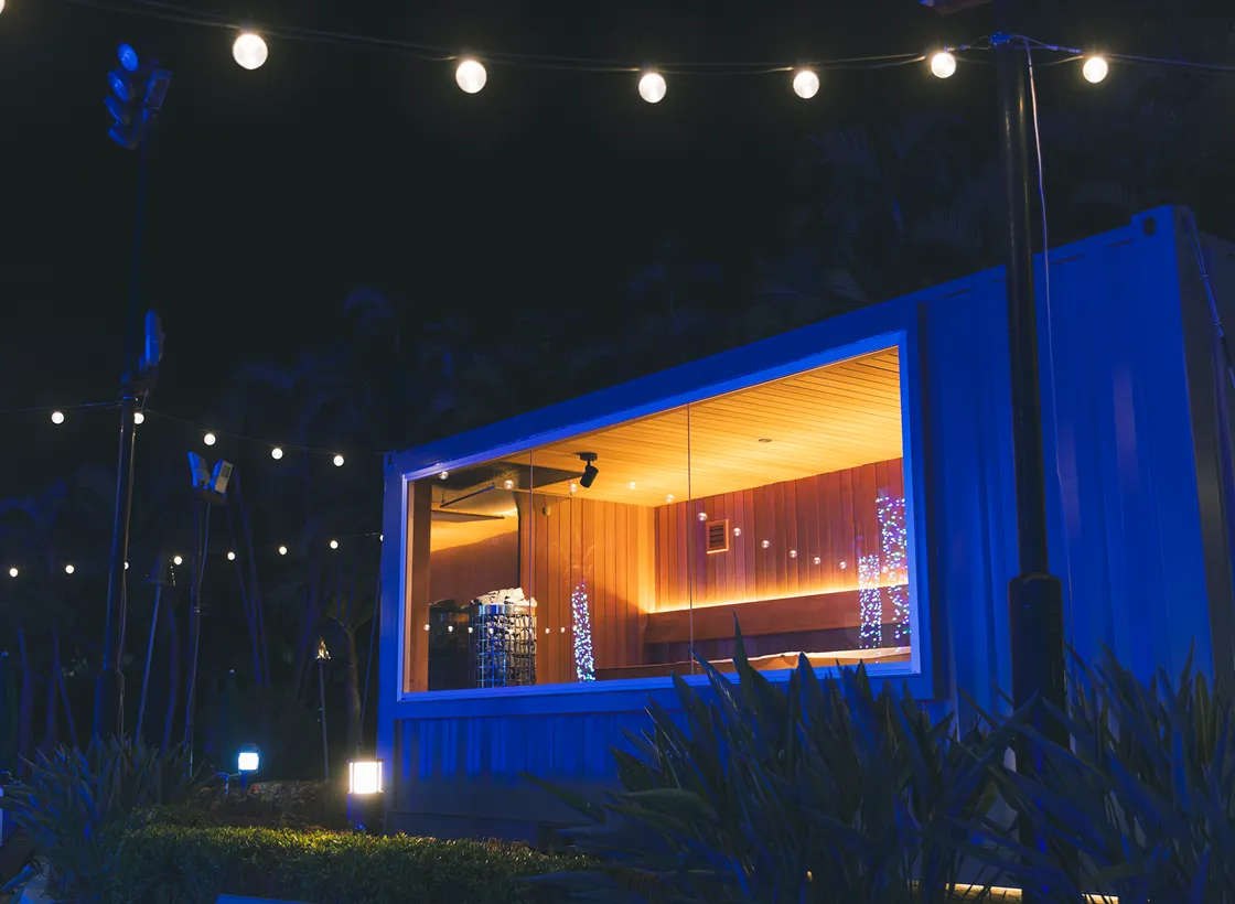 アウトドアサウナの特徴1