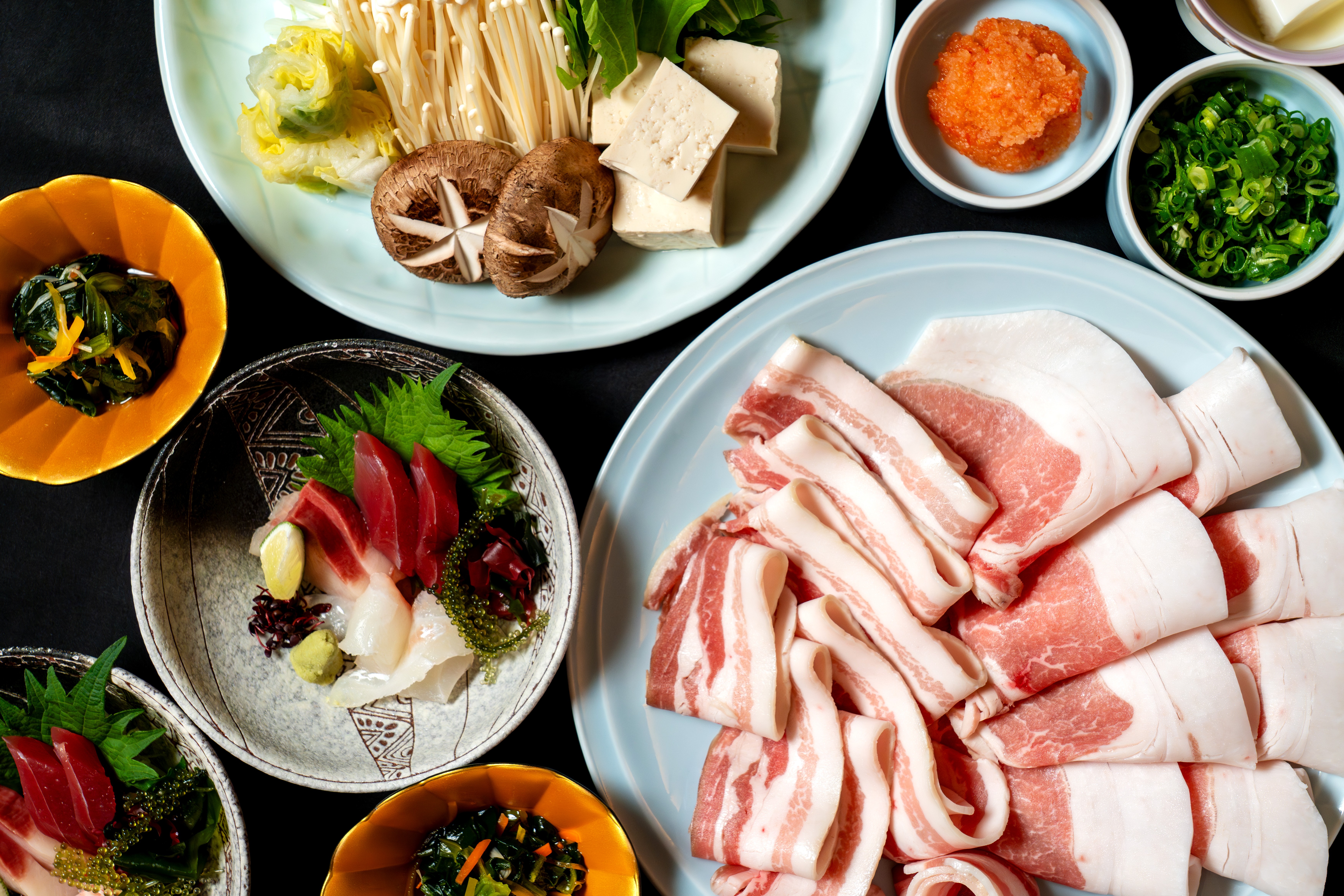 やんばる島豚あぐーしゃぶしゃぶ