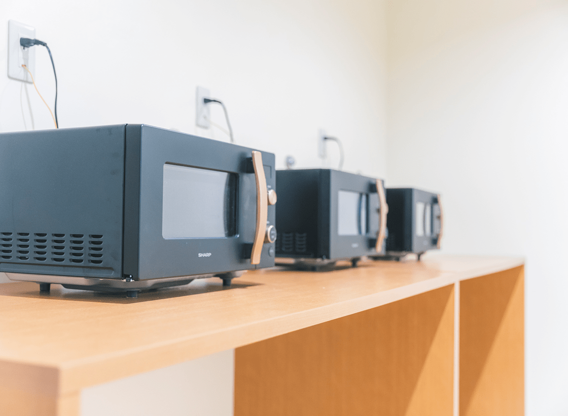 電子レンジコーナー